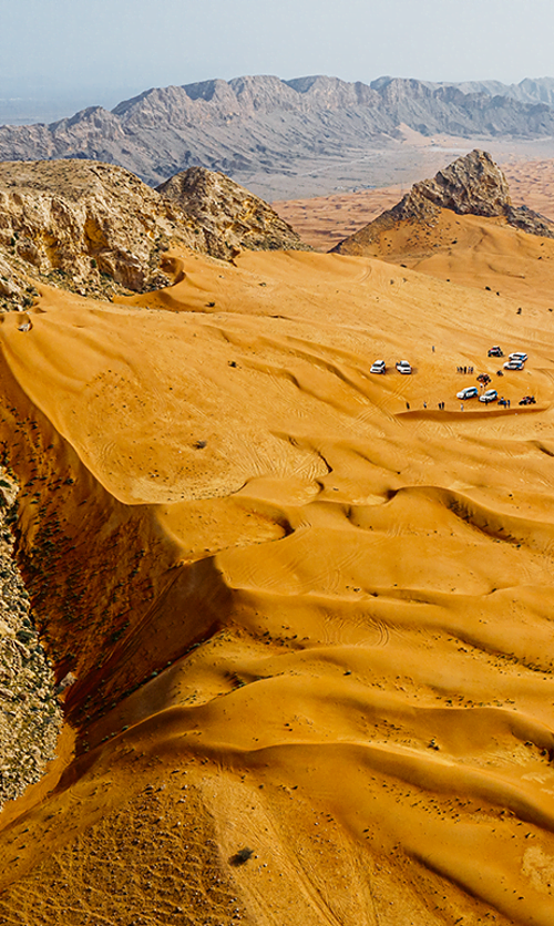 Mleiha Desert in Sharjah